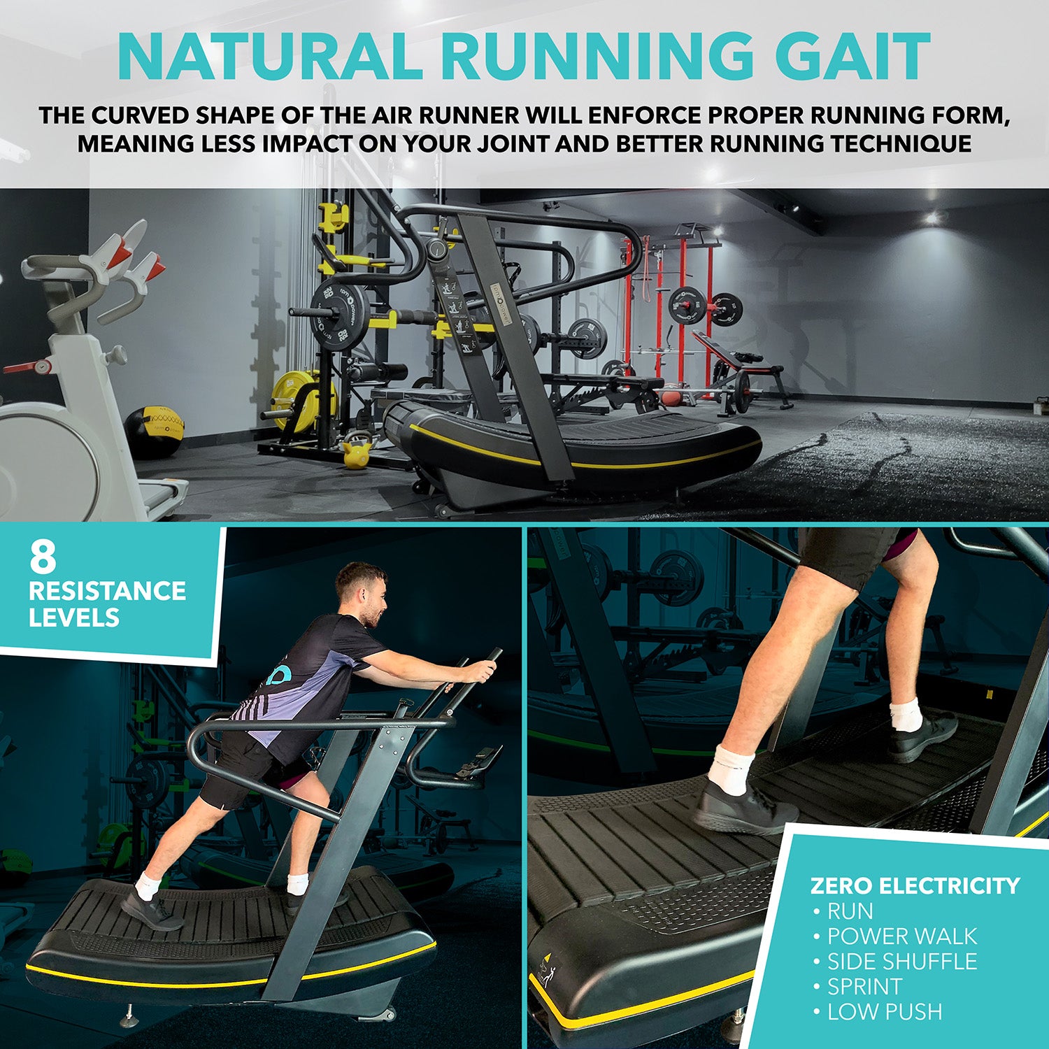 Curved Runner Treadmill