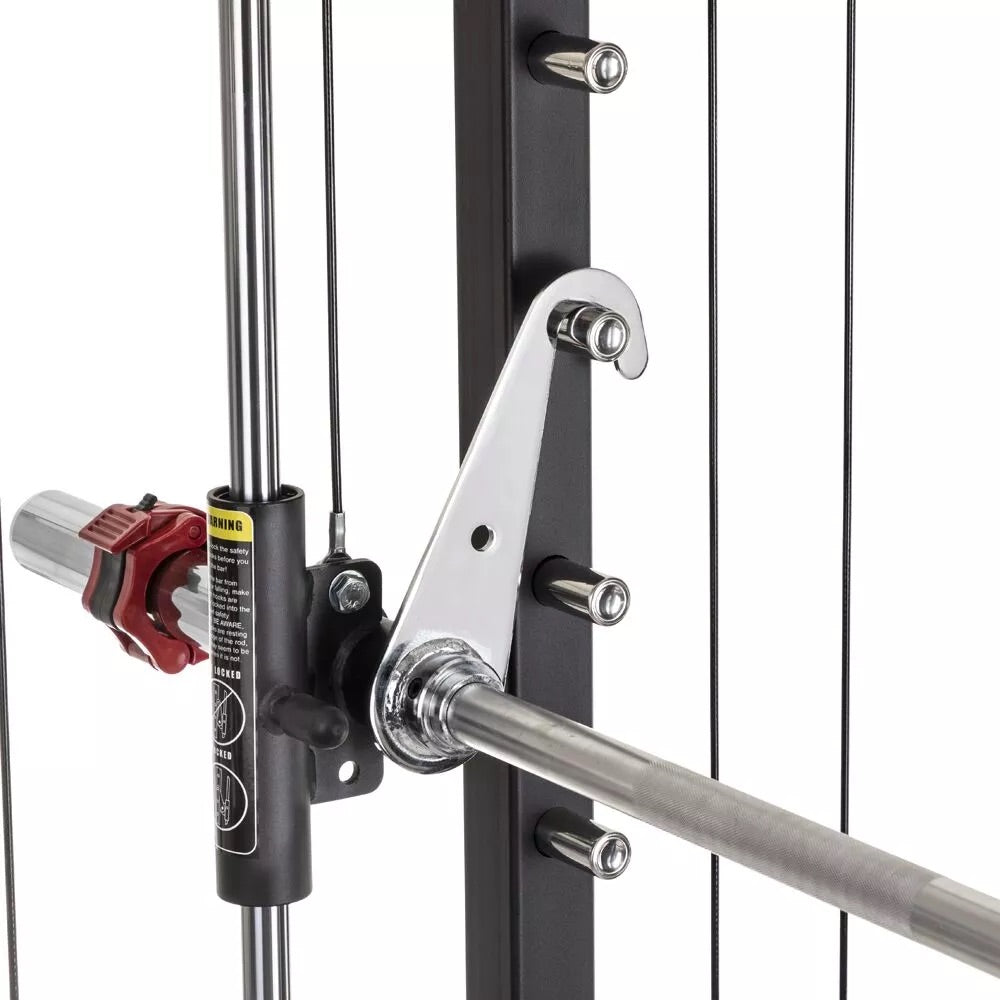 Multi function smith machine 120kg combined weight stacks