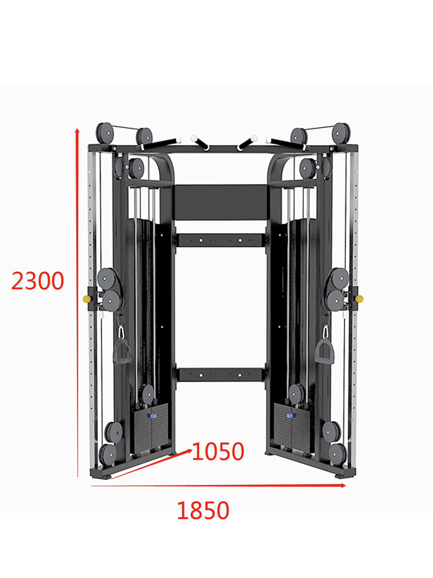 Dual Adjustable Pulley/ Functional Trainer