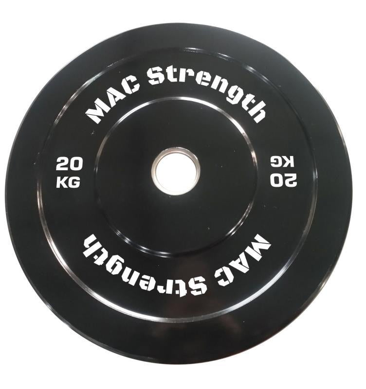 120kg Bundle Package - 100kg branded bumper pack + Olympic barbell + spring clips - Sale now on!