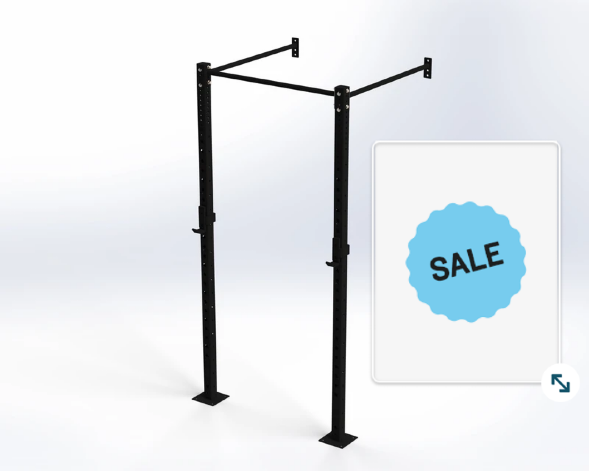 Wall Mounted Rig (Wall mounted squat rack)