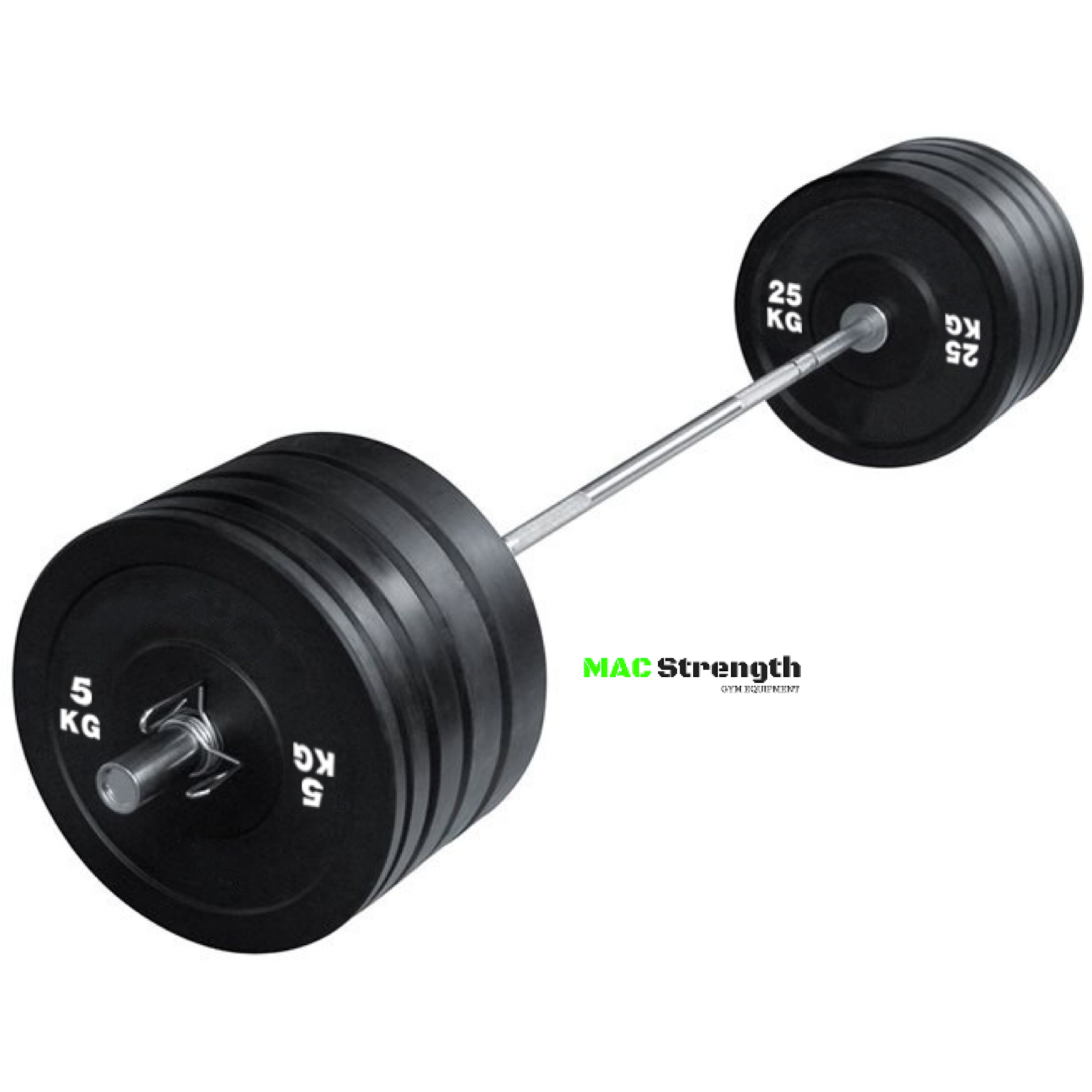 120kg Bundle Pckage - 100kg bumper package and Olympic barbell